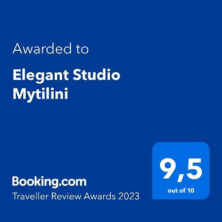 Elegant Studio Mytilini Apartment Ngoại thất bức ảnh